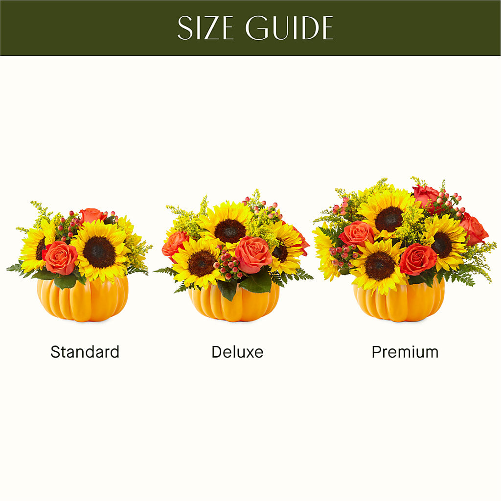 Pick of the Patch Pumpkin Bouquet – BELMA'S PRECIOUS FLOWERS, Kodiak AK