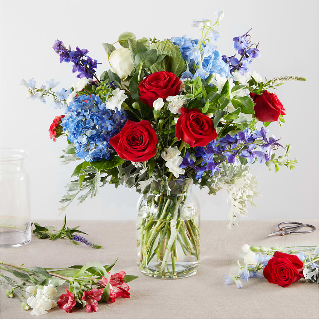 Star Spangled - A Florist Original – BELMA'S PRECIOUS FLOWERS, Kodiak AK