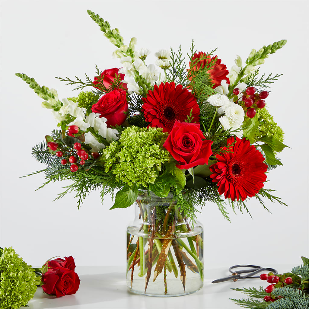 Merry Moment Bouquet – A Florist Original – BELMA'S PRECIOUS FLOWERS, Kodiak AK