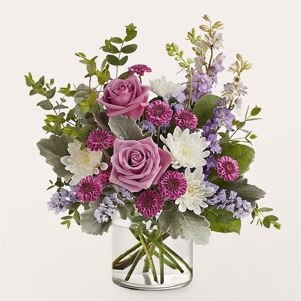 Violet Frost Bouquet – BELMA'S PRECIOUS FLOWERS, Kodiak AK
