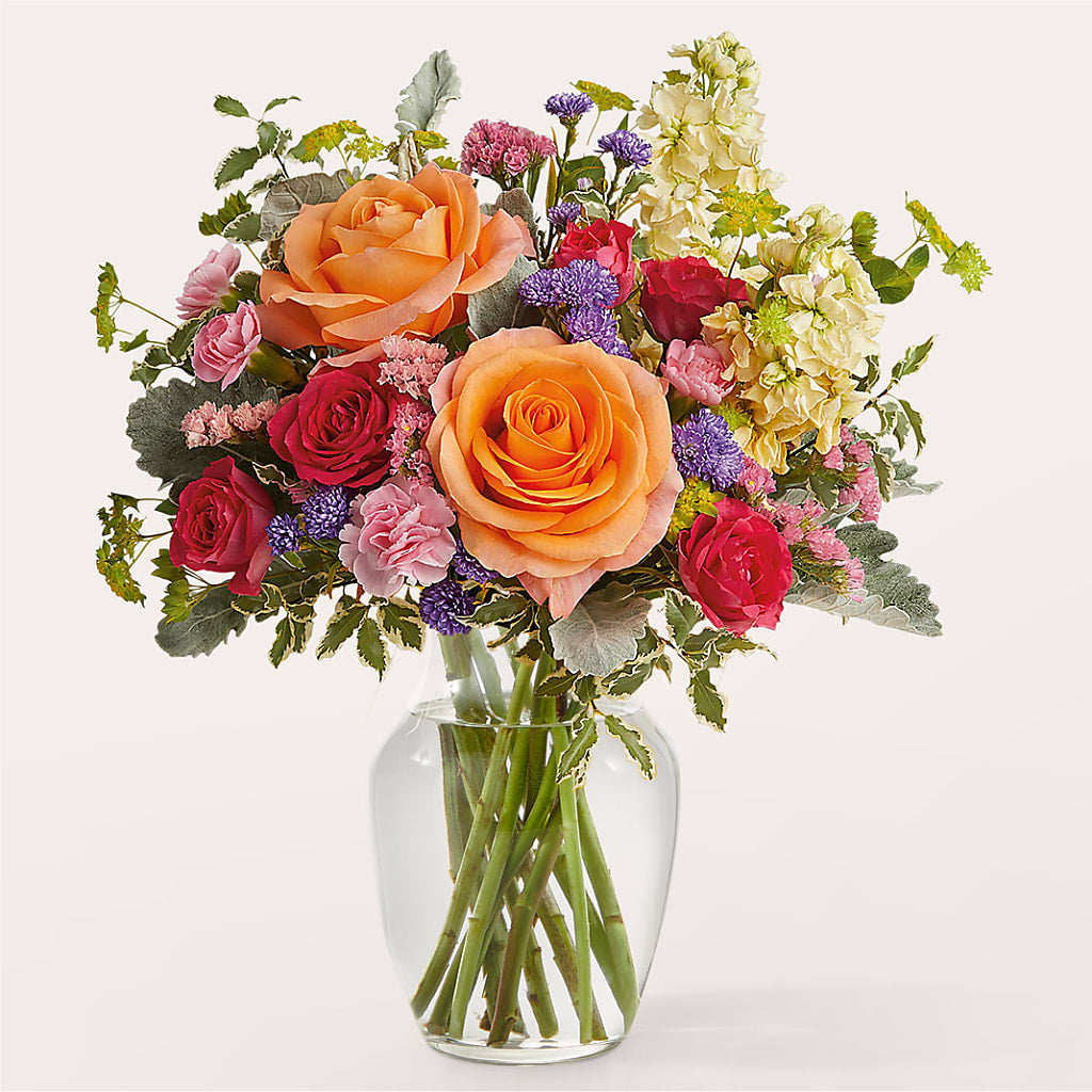 Tangerine Tango Bouquet – BELMA'S PRECIOUS FLOWERS, Kodiak AK