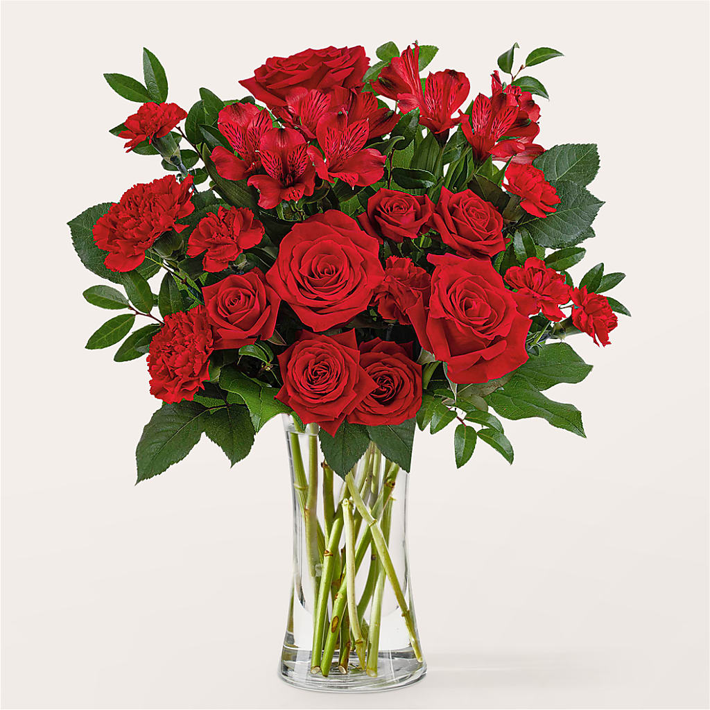 Brilliant Ruby Bouquet – BELMA'S PRECIOUS FLOWERS, Kodiak AK