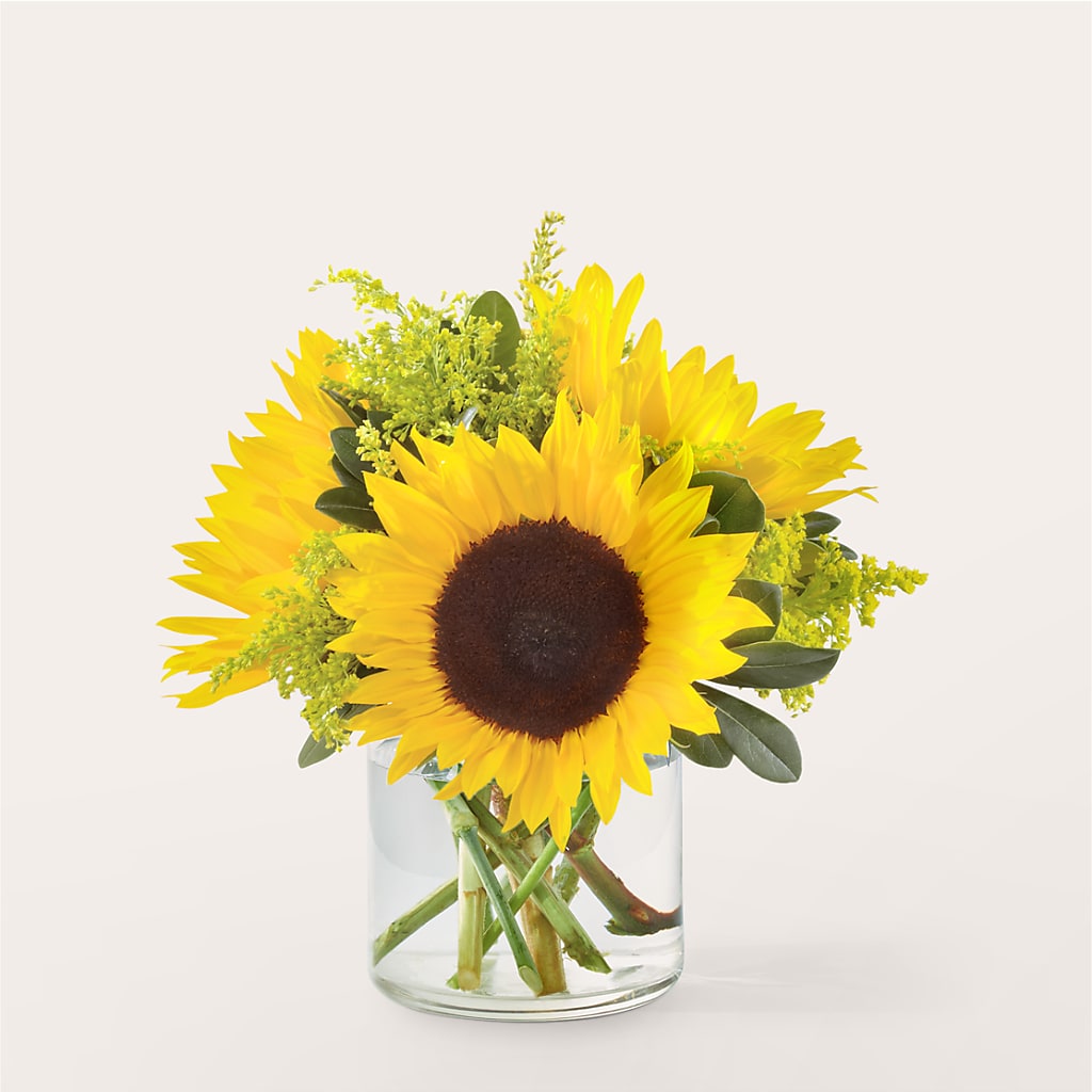 Beaming Sunflower Bouquet – BELMA'S PRECIOUS FLOWERS, Kodiak AK