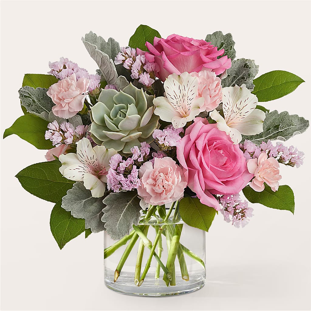 Dusty Rose Bouquet – BELMA'S PRECIOUS FLOWERS, Kodiak AK