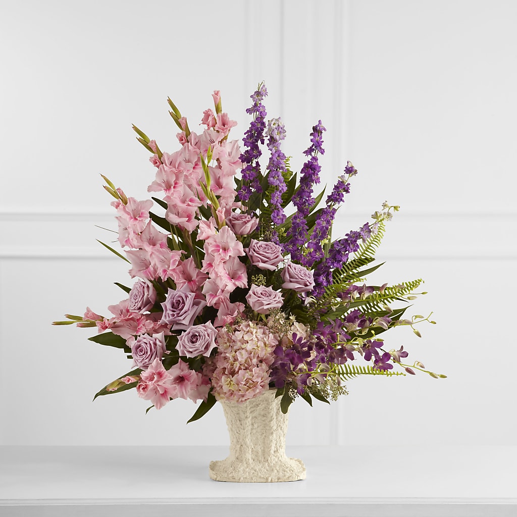 Flowing Garden Arrangement – BELMA'S PRECIOUS FLOWERS, Kodiak AK
