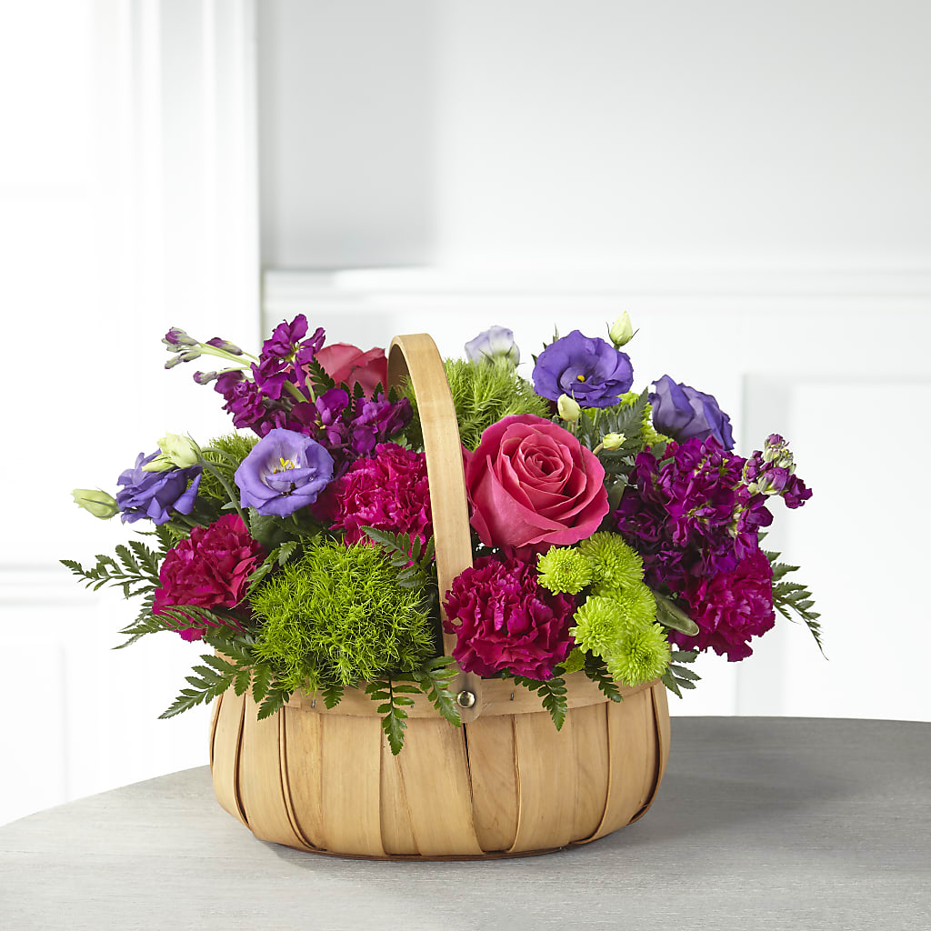 Serene Sanctuary Basket – BELMA'S PRECIOUS FLOWERS, Kodiak AK