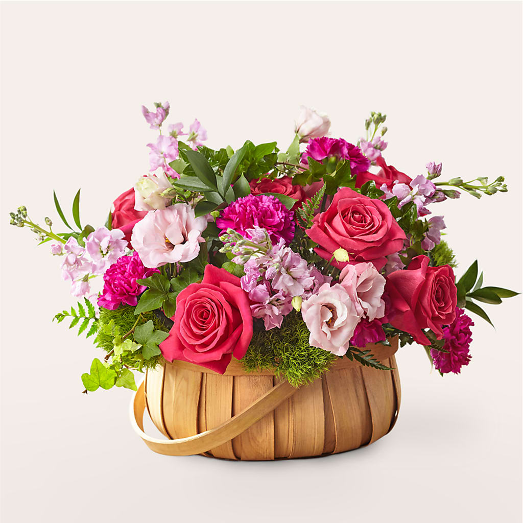 Radiance in Bloom Basket – BELMA'S PRECIOUS FLOWERS, Kodiak AK