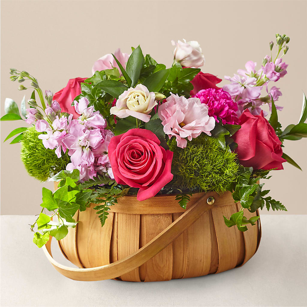 Radiance in Bloom Basket – BELMA'S PRECIOUS FLOWERS, Kodiak AK