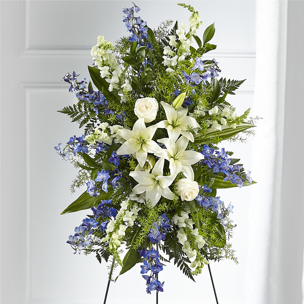 Faithful Friend Standing Spray – BELMA'S PRECIOUS FLOWERS, Kodiak AK