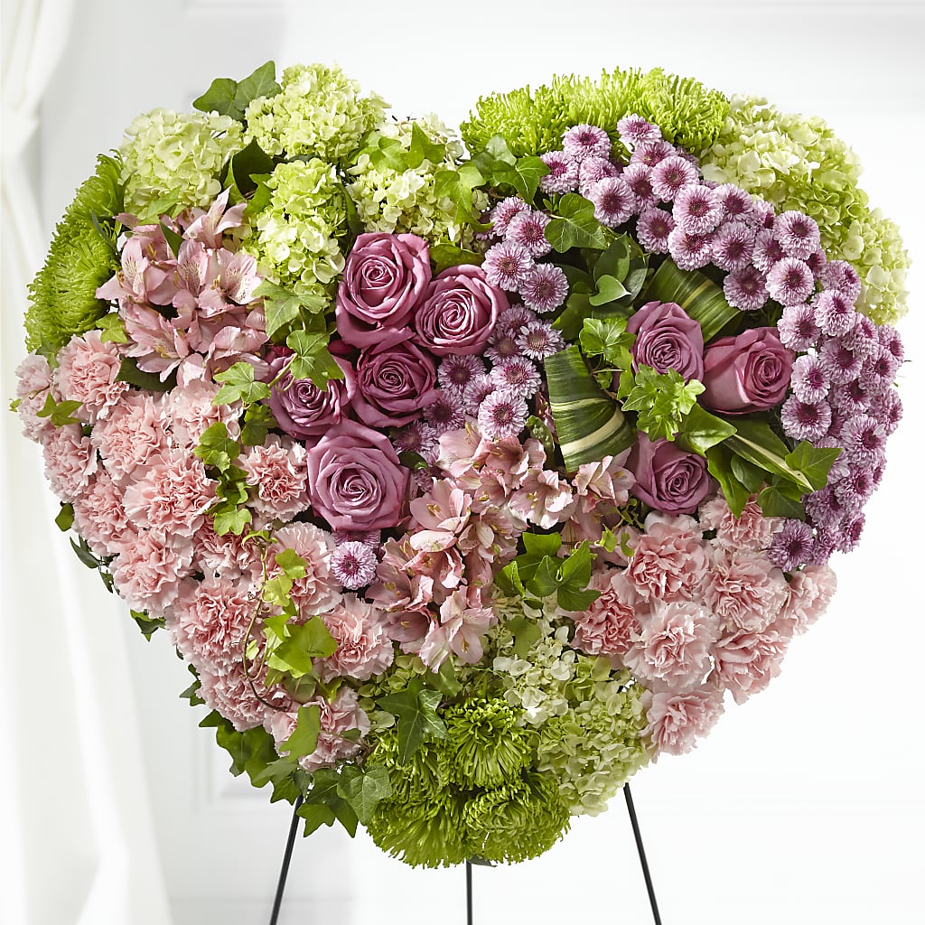 Heartwarming Standing Heart – BELMA'S PRECIOUS FLOWERS, Kodiak AK