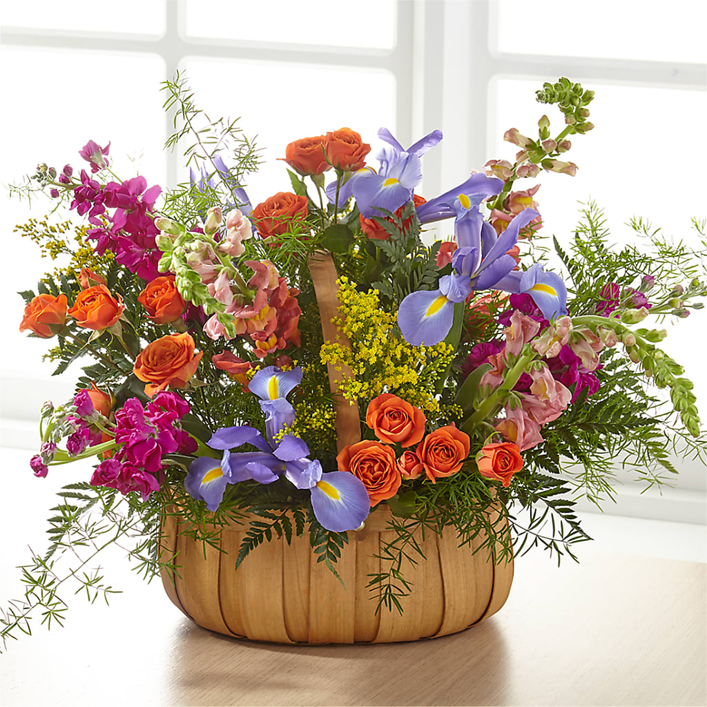 Garden of Life Basket – BELMA'S PRECIOUS FLOWERS, Kodiak AK