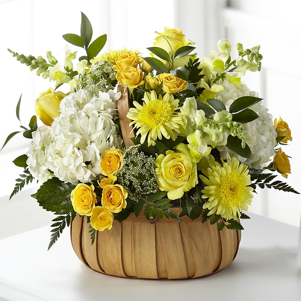 Rustic Remembrance Basket – BELMA'S PRECIOUS FLOWERS, Kodiak AK