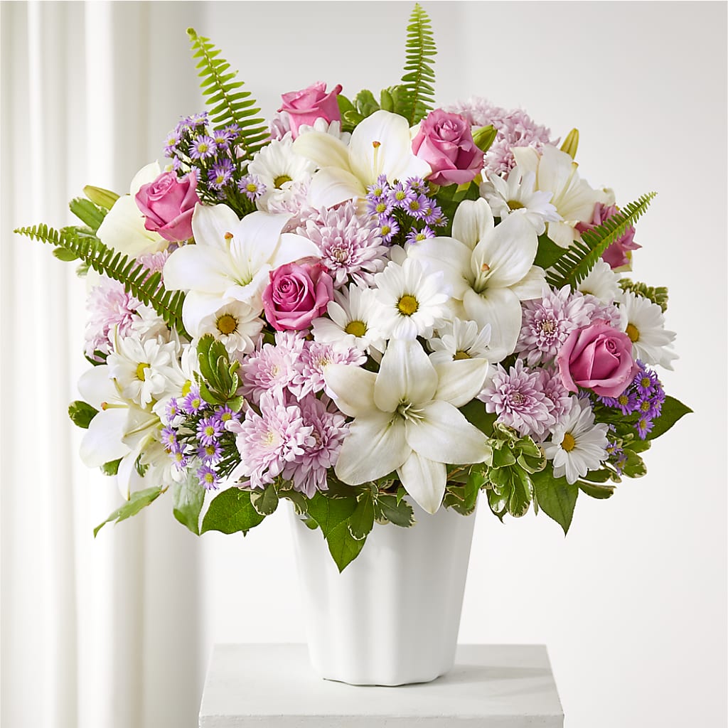 Warmest Thoughts Tabletop Basket – BELMA'S PRECIOUS FLOWERS, Kodiak AK