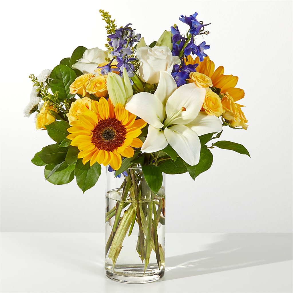 Wonderfully Sunny Bouquet – BELMA'S PRECIOUS FLOWERS, Kodiak AK