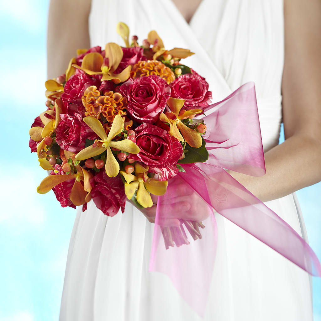 Brilliant Shades of Love Bouquet – BELMA'S PRECIOUS FLOWERS, Kodiak AK