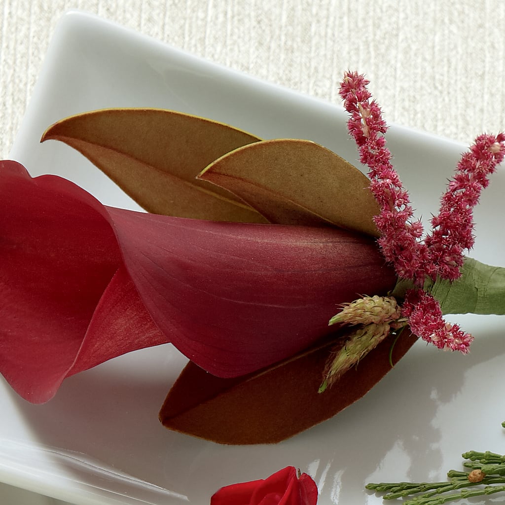 Red Calla Boutonniere – BELMA'S PRECIOUS FLOWERS, Kodiak AK