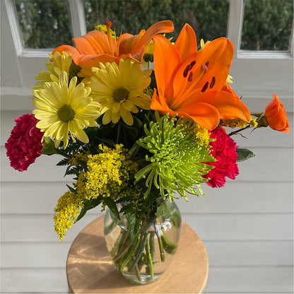Bold & Bright – A Florist Original – BELMA'S PRECIOUS FLOWERS, Kodiak AK