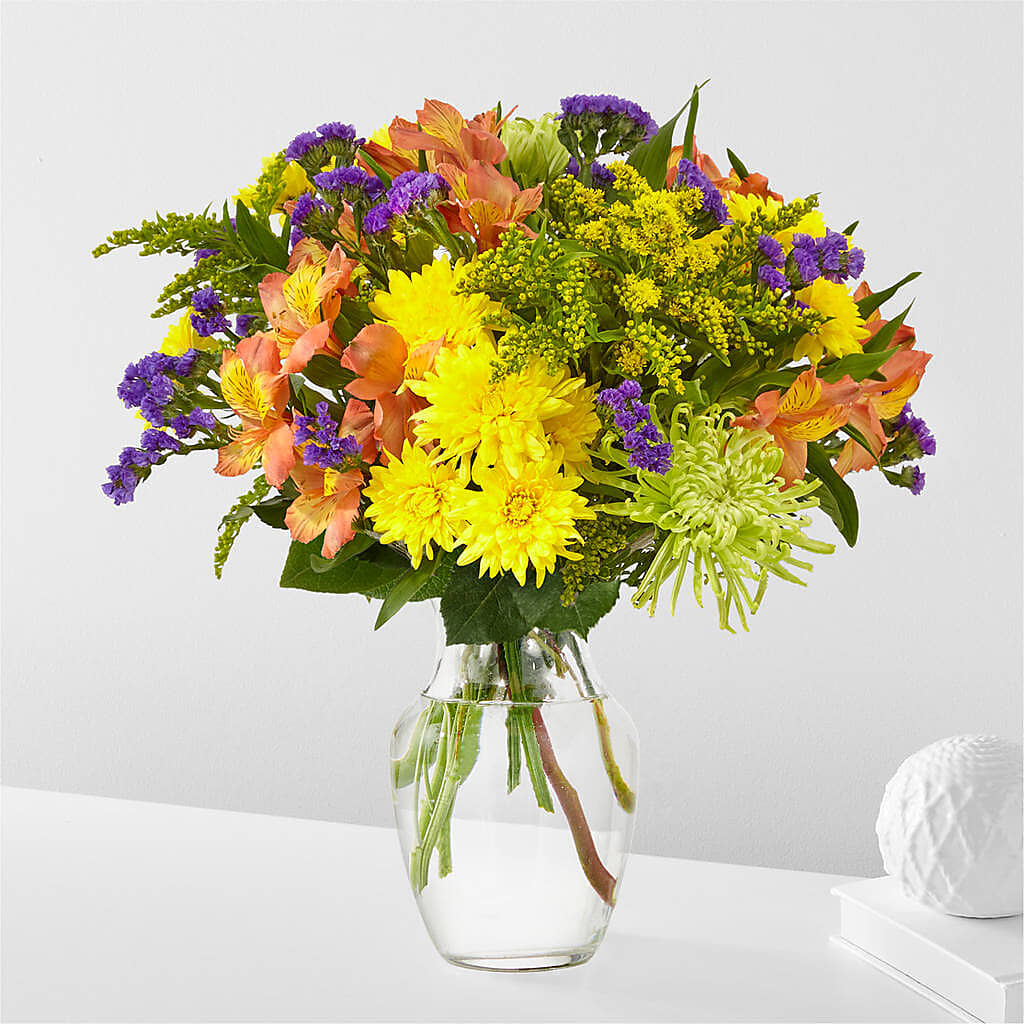 Marmalade Skies Bouquet – BELMA'S PRECIOUS FLOWERS, Kodiak AK