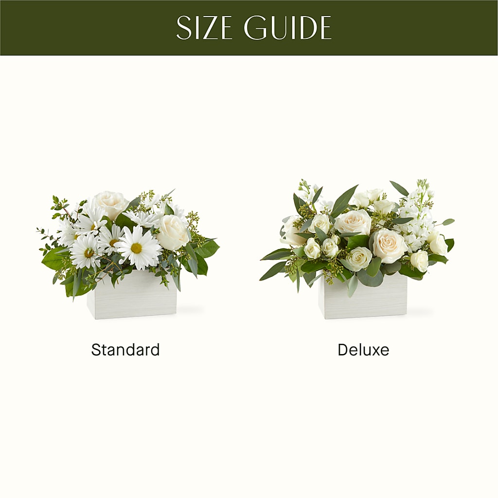 Fresh Linen Box Bouquet – BELMA'S PRECIOUS FLOWERS, Kodiak AK