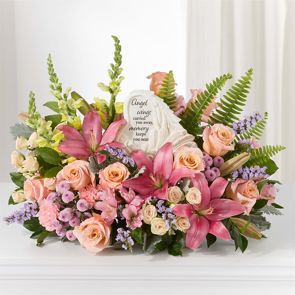 Gentle Light Arrangement – BELMA'S PRECIOUS FLOWERS, Kodiak AK