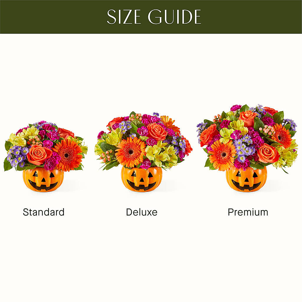 Tricks & Treats Pumpkin – BELMA'S PRECIOUS FLOWERS, Kodiak AK