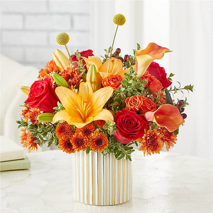 Scarlet Skies Bouquet – BELMA'S PRECIOUS FLOWERS, Kodiak AK
