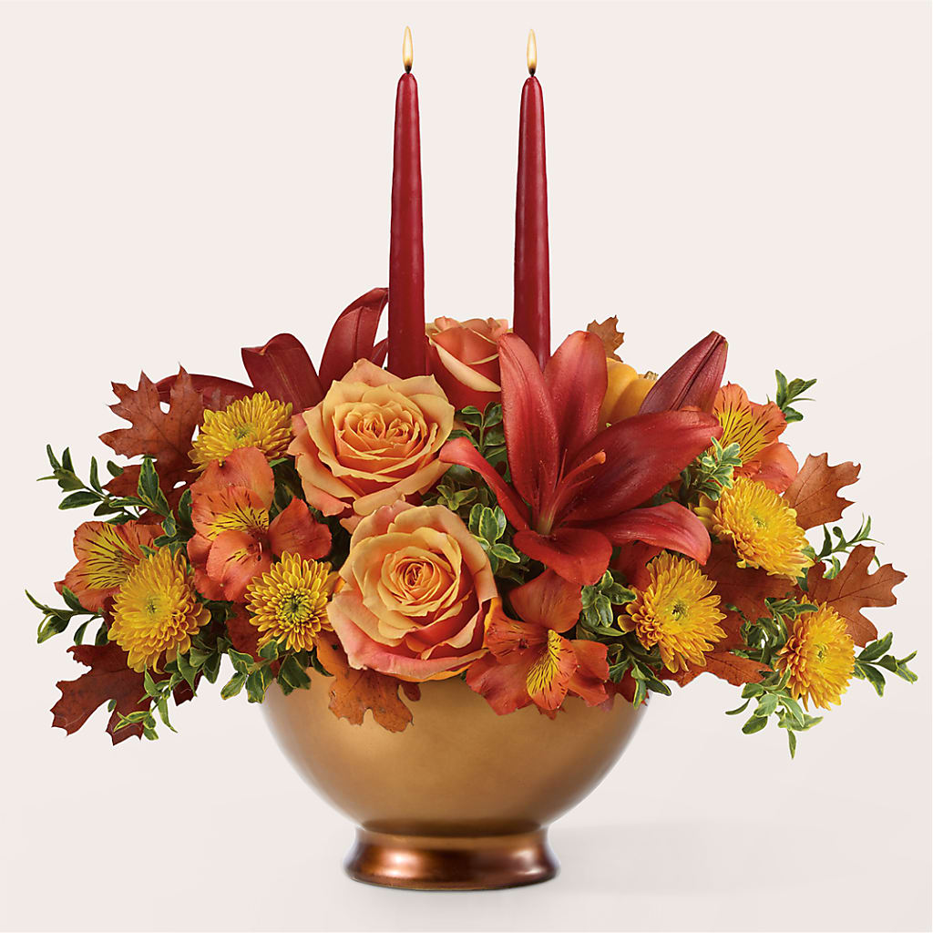 Harvest Table Centerpiece – BELMA'S PRECIOUS FLOWERS, Kodiak AK