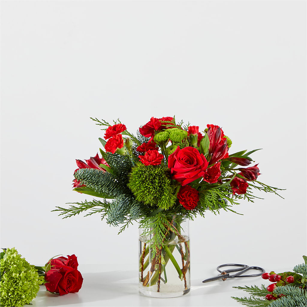 Merry Moment Bouquet – A Florist Original – BELMA'S PRECIOUS FLOWERS, Kodiak AK