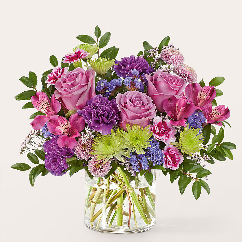 Glass Half Full Bouquet – BELMA'S PRECIOUS FLOWERS, Kodiak AK