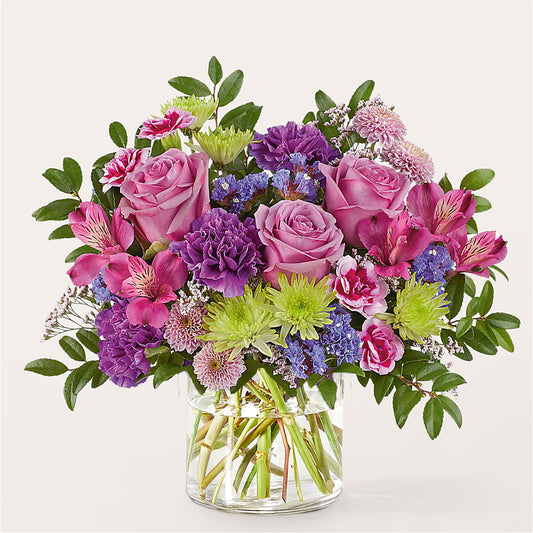 Glass Half Full Bouquet – BELMA'S PRECIOUS FLOWERS, Kodiak AK