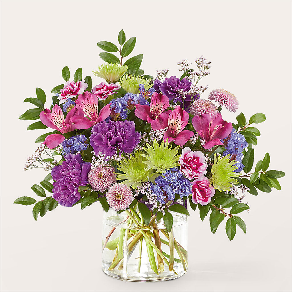 Glass Half Full Bouquet – BELMA'S PRECIOUS FLOWERS, Kodiak AK