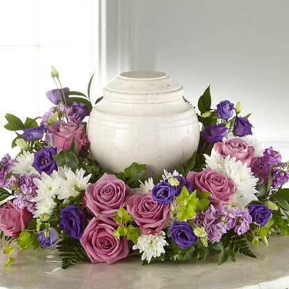 Blooming Sympathy Cremation Adornment – BELMA'S PRECIOUS FLOWERS, Kodiak AK