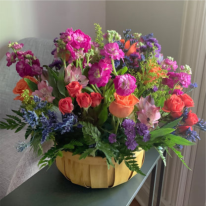 Garden of Life Basket – BELMA'S PRECIOUS FLOWERS, Kodiak AK