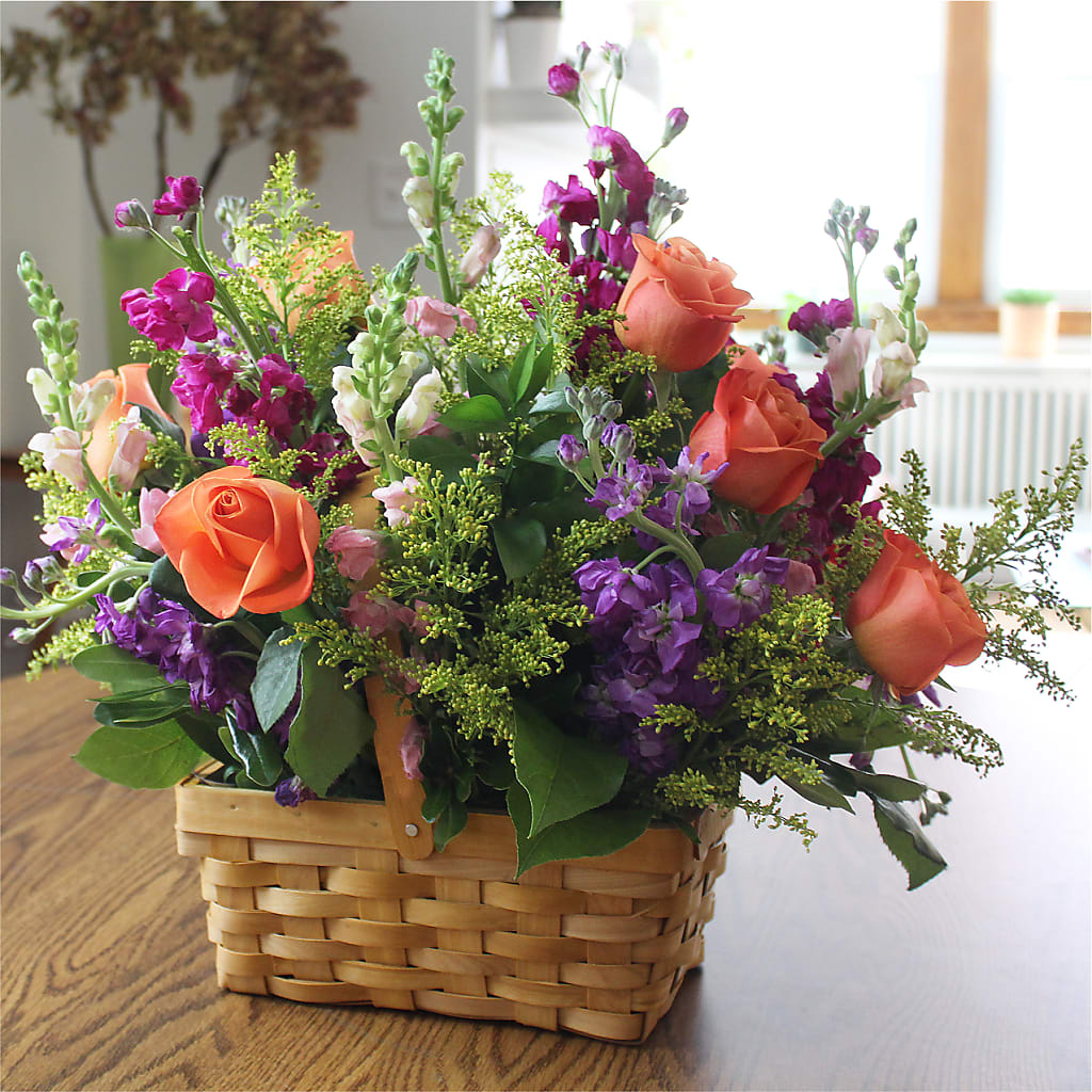 Garden of Life Basket – BELMA'S PRECIOUS FLOWERS, Kodiak AK