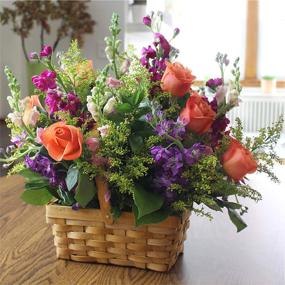 Garden of Life Basket – BELMA'S PRECIOUS FLOWERS, Kodiak AK