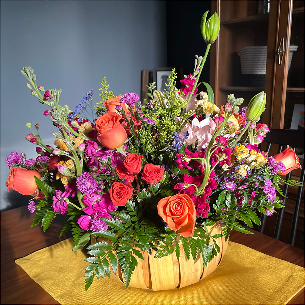 Garden of Life Basket – BELMA'S PRECIOUS FLOWERS, Kodiak AK
