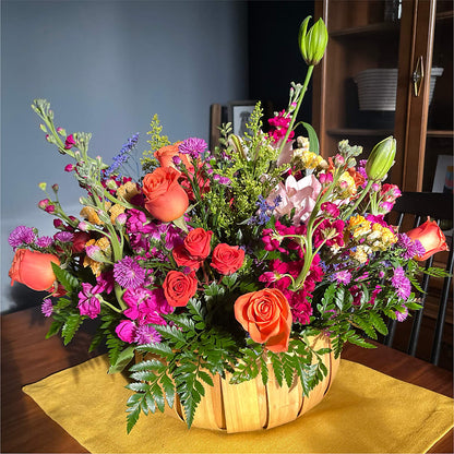 Garden of Life Basket – BELMA'S PRECIOUS FLOWERS, Kodiak AK