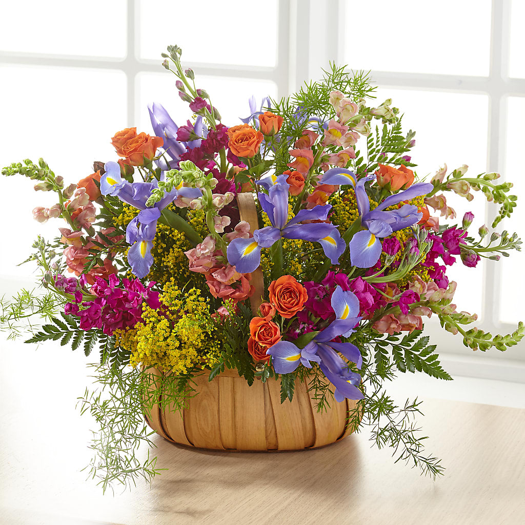 Garden of Life Basket – BELMA'S PRECIOUS FLOWERS, Kodiak AK