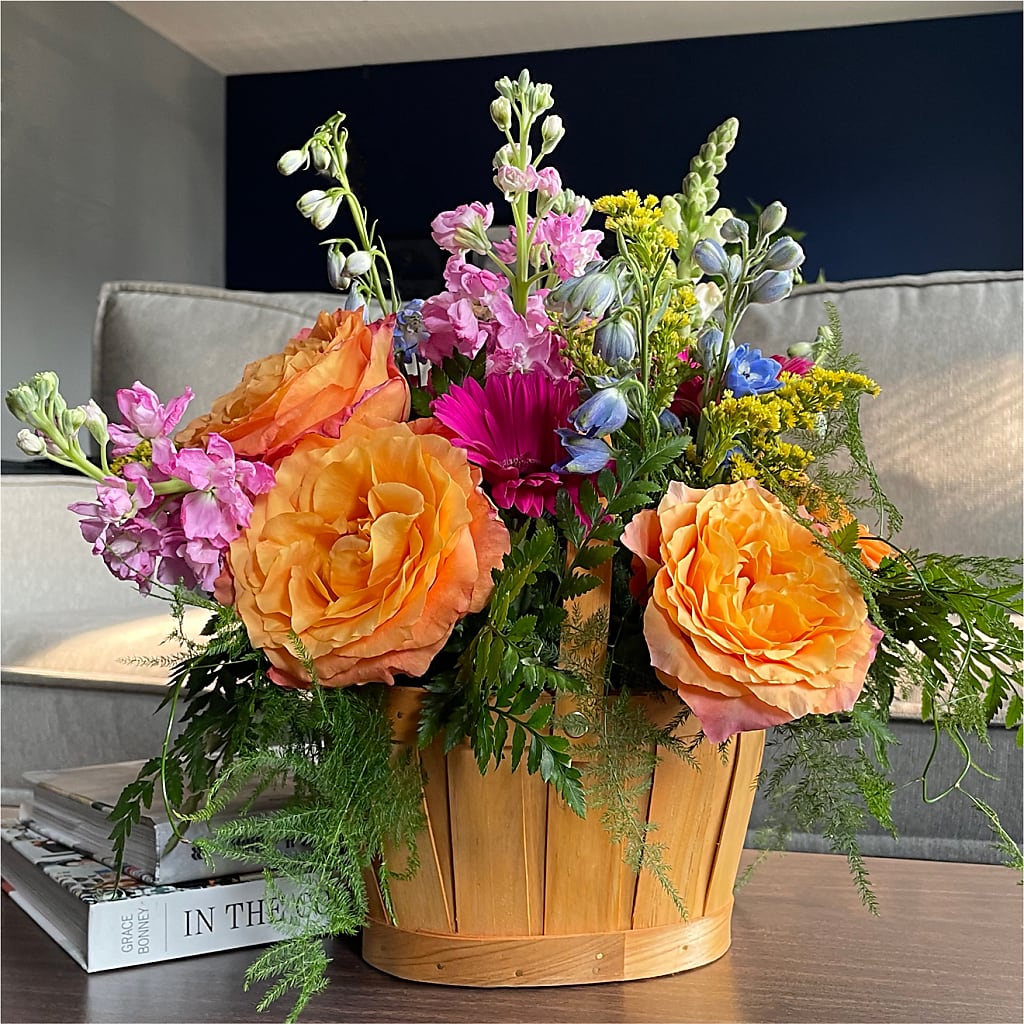 Garden of Life Basket – BELMA'S PRECIOUS FLOWERS, Kodiak AK