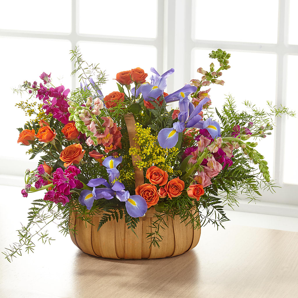 Garden of Life Basket – BELMA'S PRECIOUS FLOWERS, Kodiak AK