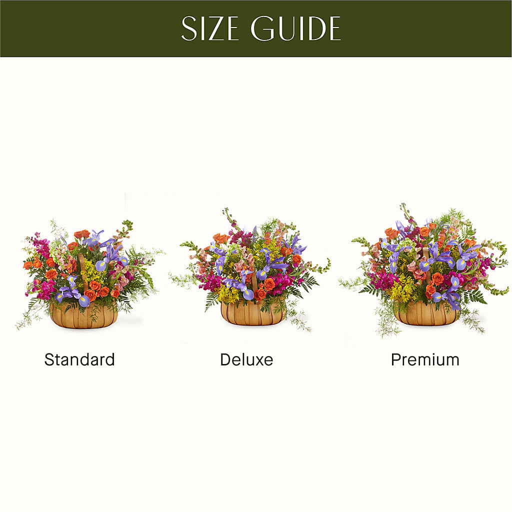 Garden of Life Basket – BELMA'S PRECIOUS FLOWERS, Kodiak AK