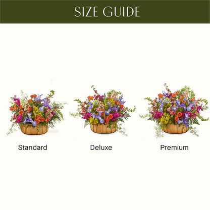 Garden of Life Basket – BELMA'S PRECIOUS FLOWERS, Kodiak AK