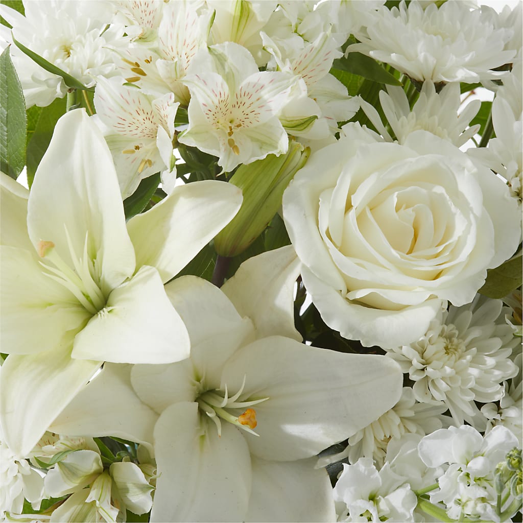 Peaceful Reflections Arrangement – BELMA'S PRECIOUS FLOWERS, Kodiak AK