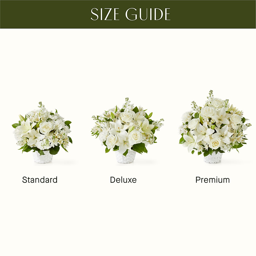 Peaceful Reflections Arrangement – BELMA'S PRECIOUS FLOWERS, Kodiak AK