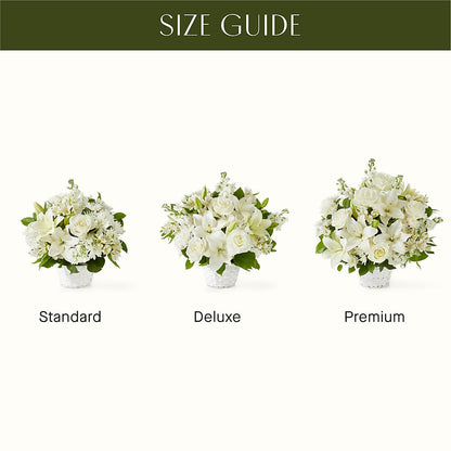 Peaceful Reflections Arrangement – BELMA'S PRECIOUS FLOWERS, Kodiak AK