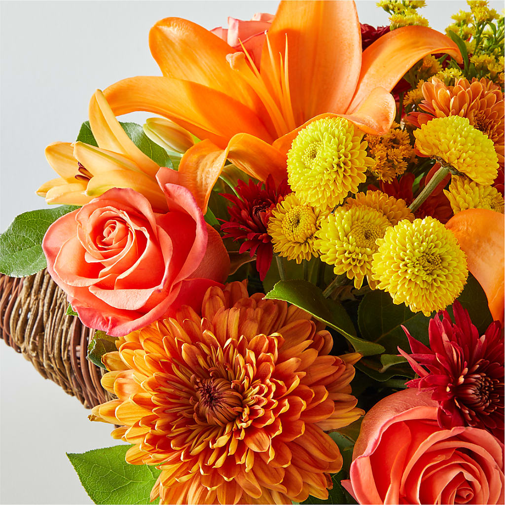Bouquet of Blessings Cornucopia – BELMA'S PRECIOUS FLOWERS, Kodiak AK