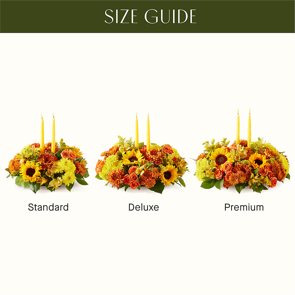 Autumn Harmony Centerpiece – BELMA'S PRECIOUS FLOWERS, Kodiak AK