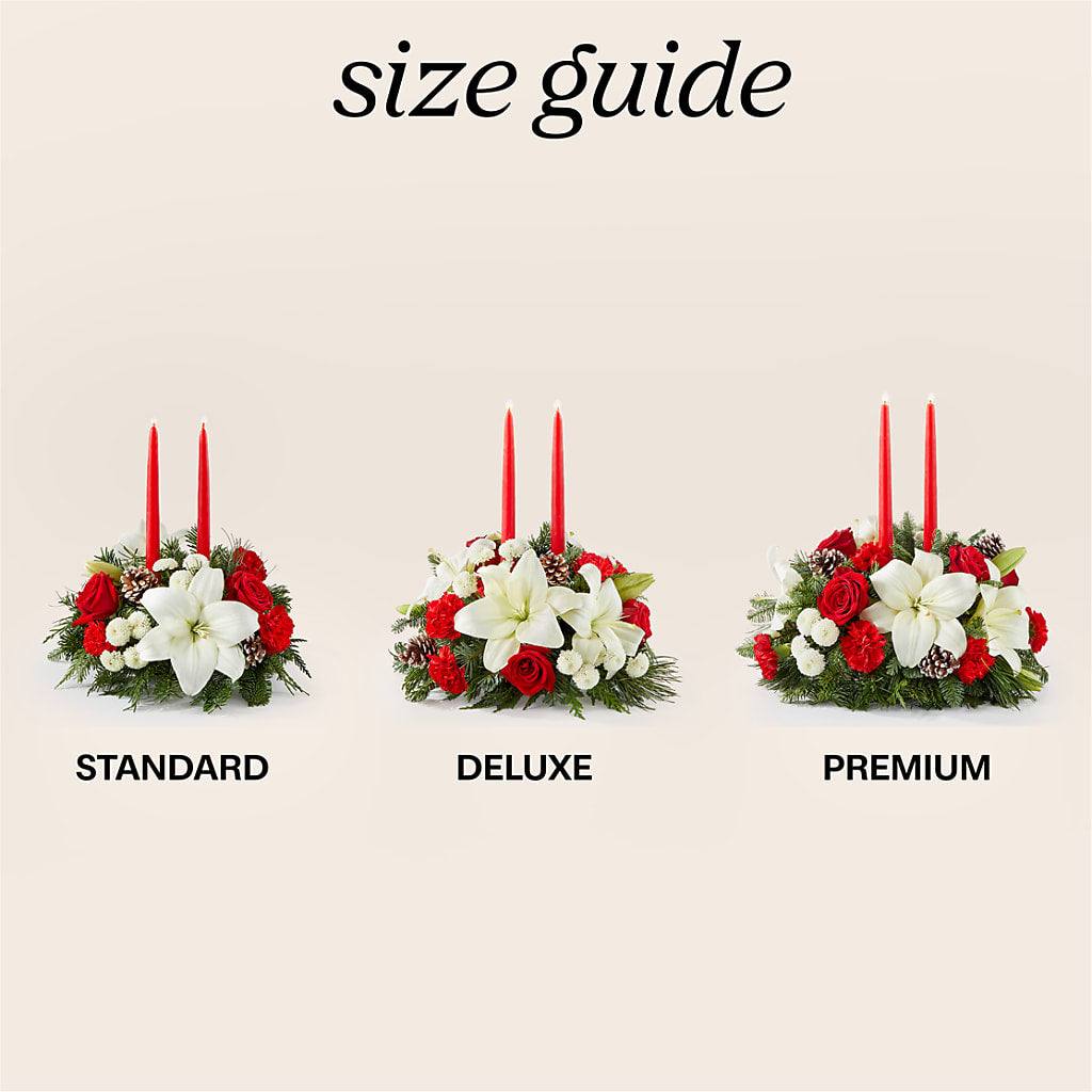 Seasonal Festivities Centerpiece – BELMA'S PRECIOUS FLOWERS, Kodiak AK
