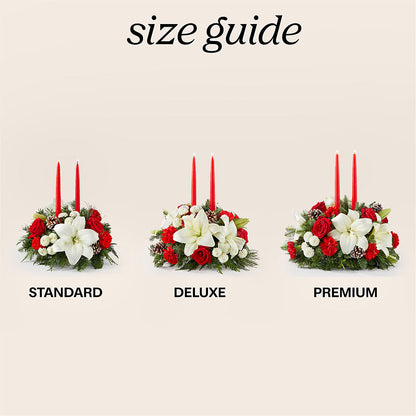 Seasonal Festivities Centerpiece – BELMA'S PRECIOUS FLOWERS, Kodiak AK