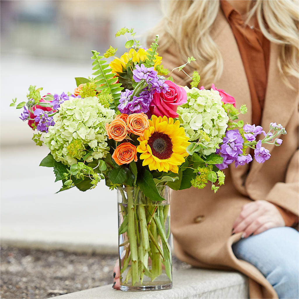 Vibrant Greetings Bouquet – BELMA'S PRECIOUS FLOWERS, Kodiak AK